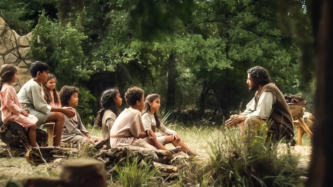 Jesus-e-as-criancas "The Chosen": Uma Bela Produção para Assistir com Discernimento