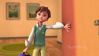 superbook-cris-e-gizmo Superbook: A Bíblia em Ação para a Nova Geração