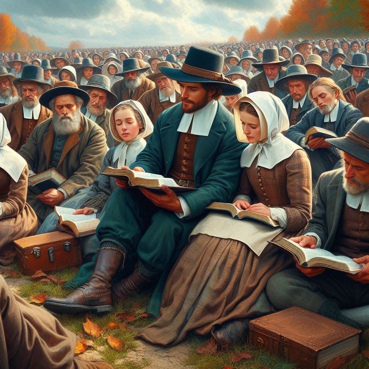 pessoas-lendo-em-publico Do Medo à Graça: Como a Reforma Protestante Devolveu a Palavra Viva ao Povo